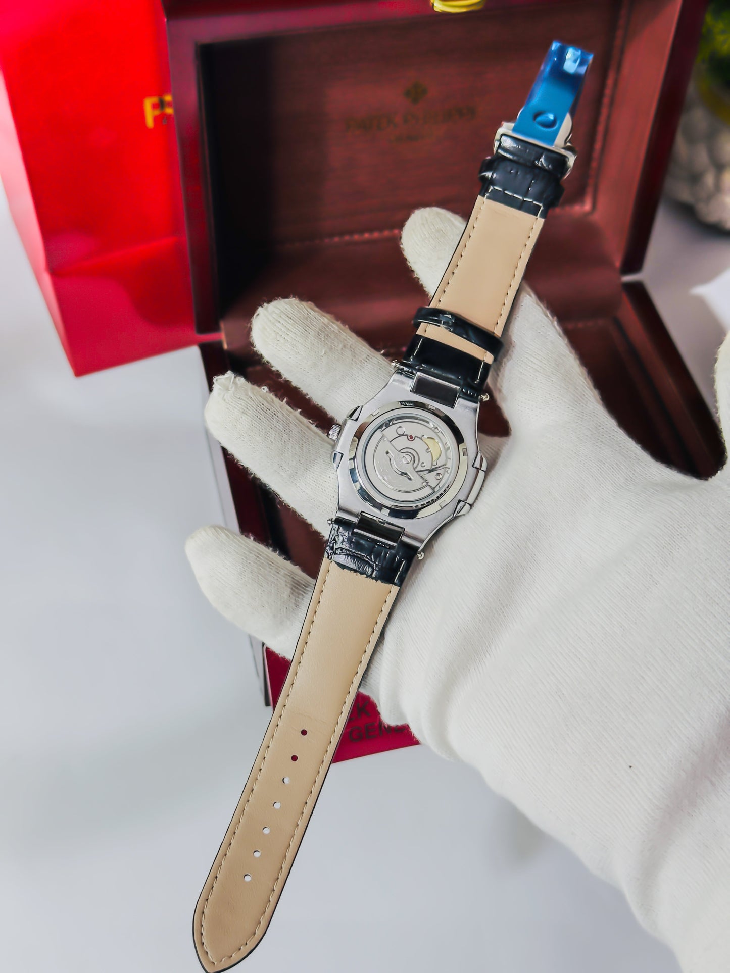 PP - Semi Auto Black with Blue Dial Edition