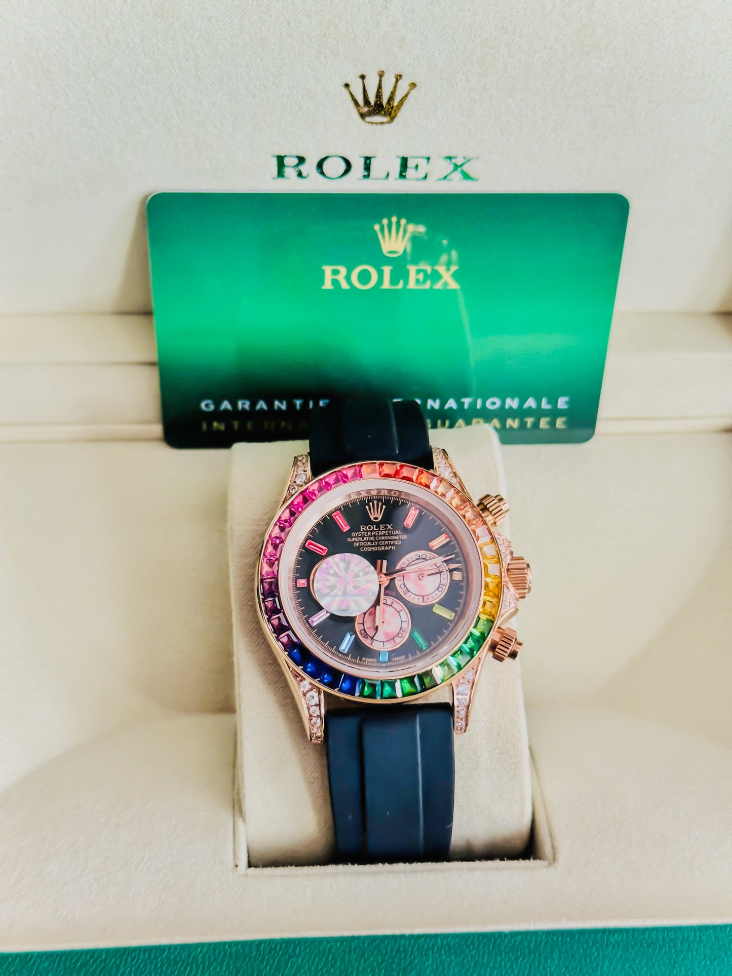 Rainbow Daytona | Luxury Strap Edition