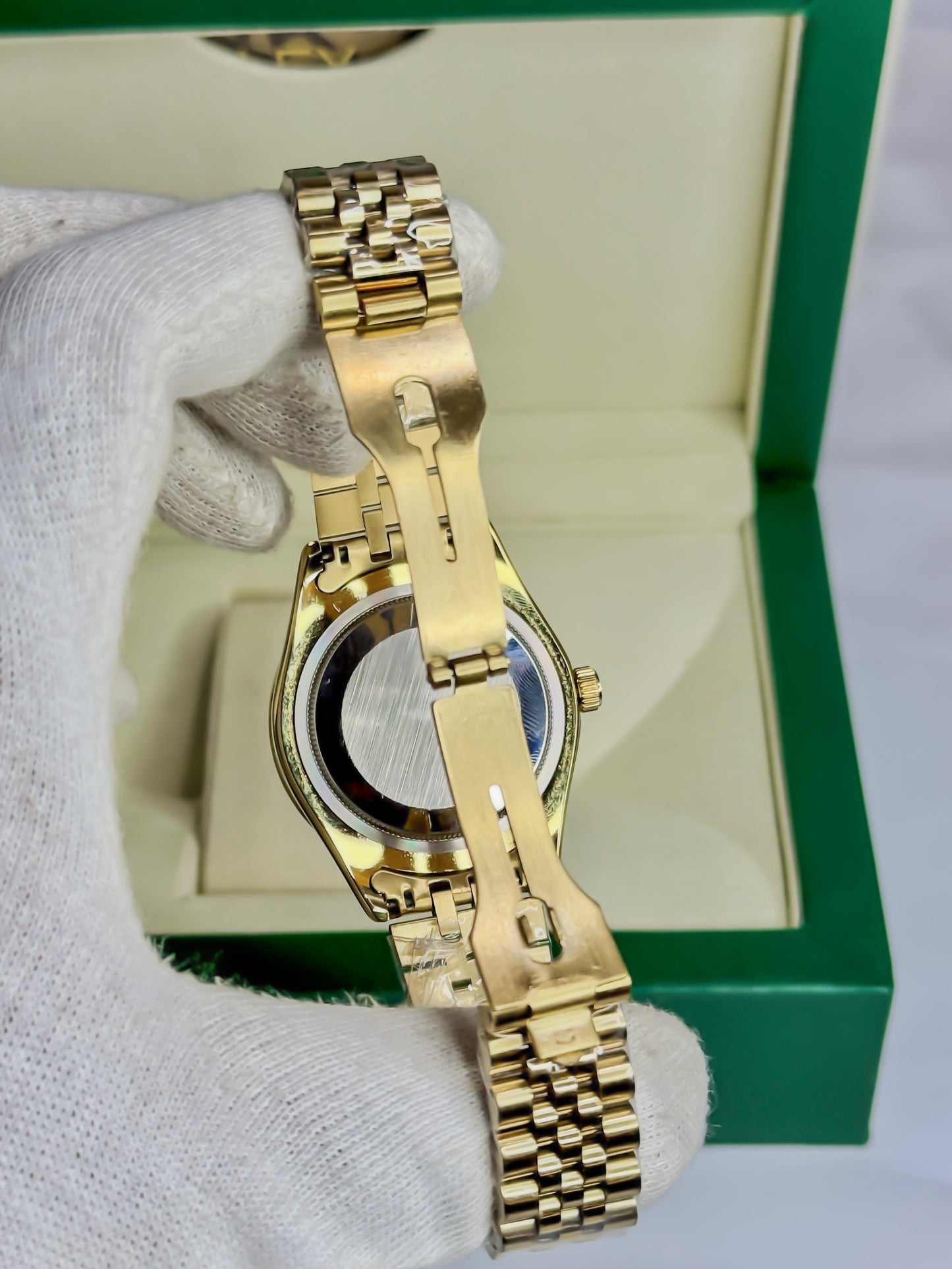 Royale Date Just Golden - Green Dial Edition