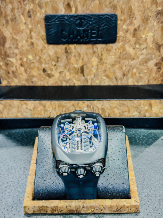 J&Co Bugatti Chiron Skeleton - Black Master Edition