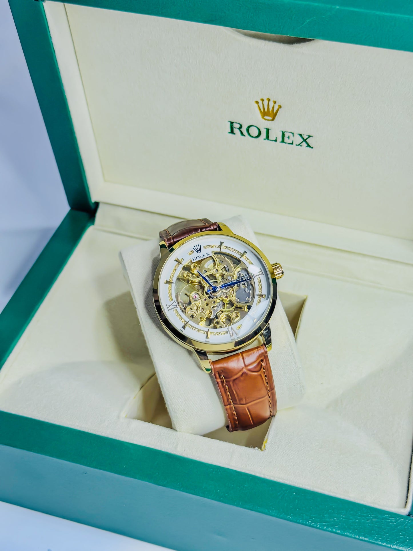 Automatic Skeleton – Brown Leather Edition