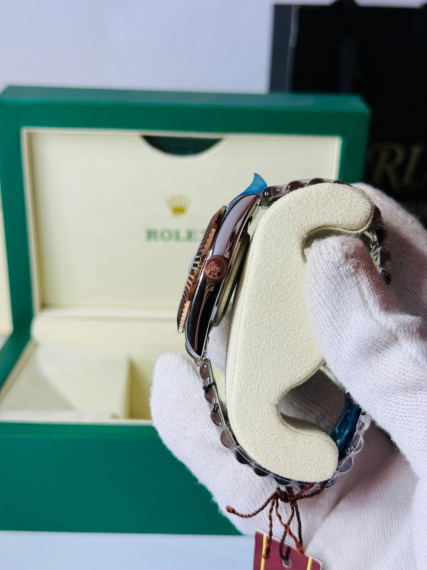 Premium Date Just - Two Tone - Rose Gold Edition