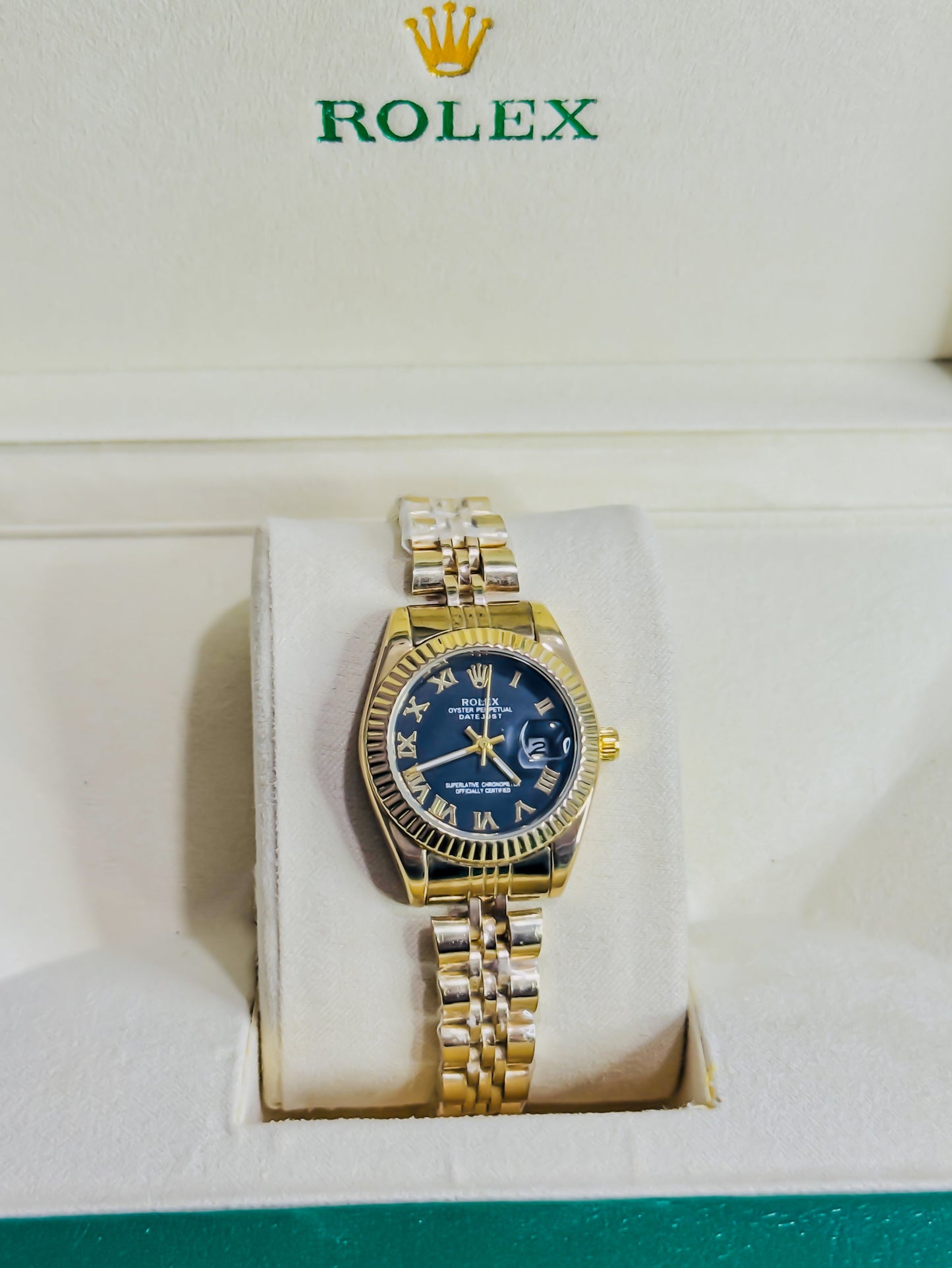 Royale Golden - Black Dial Couple Edition