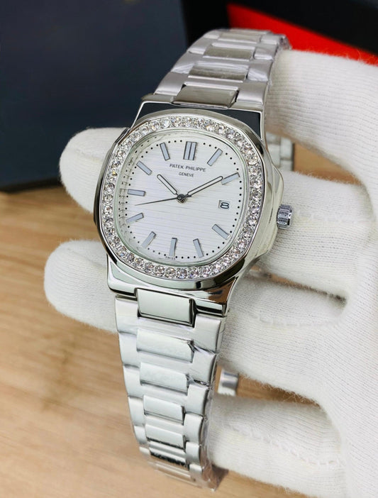 PP Silver - Diamond  Bezel