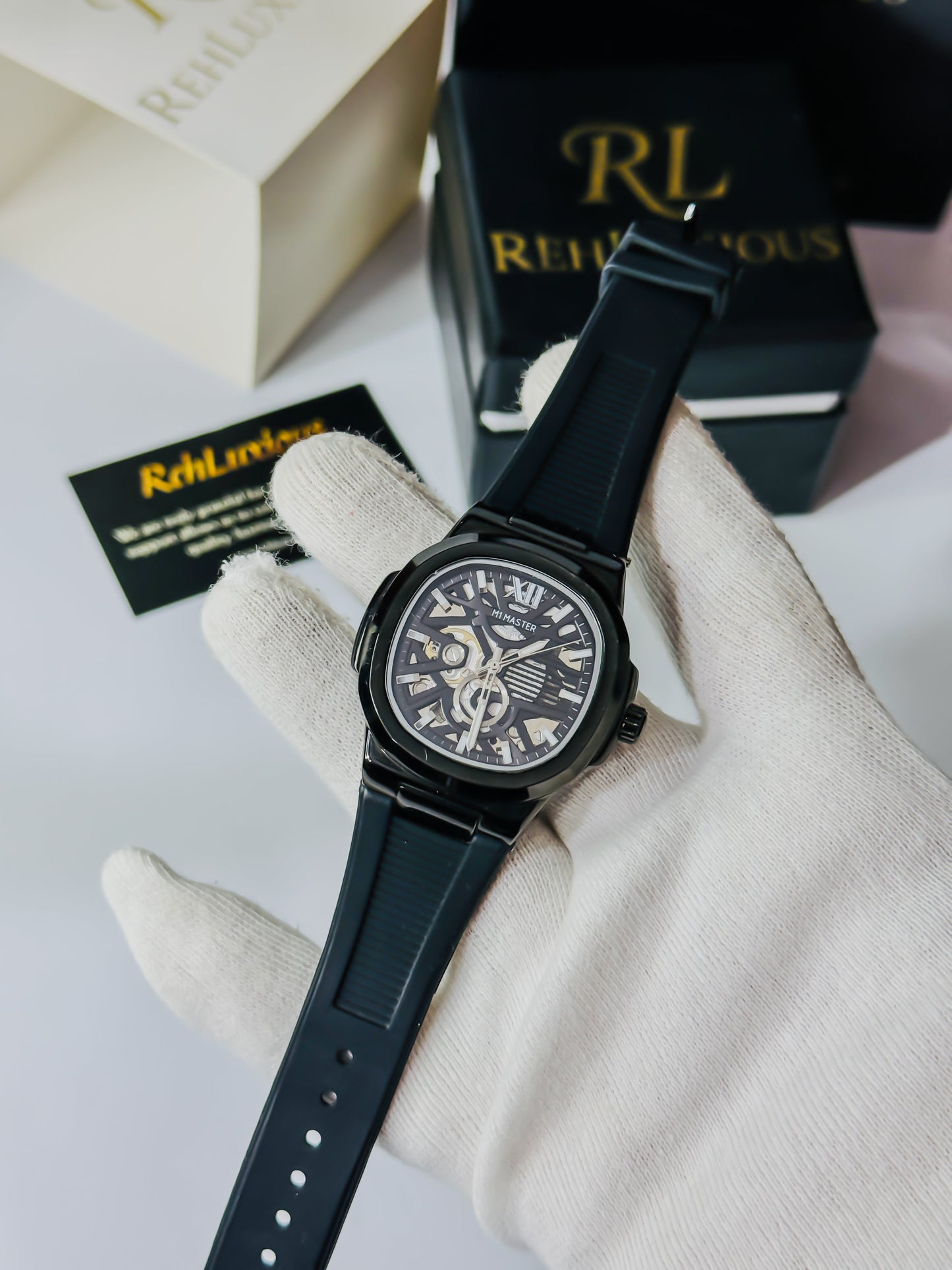 Original Automatic Skeleton Watch - Black Edition