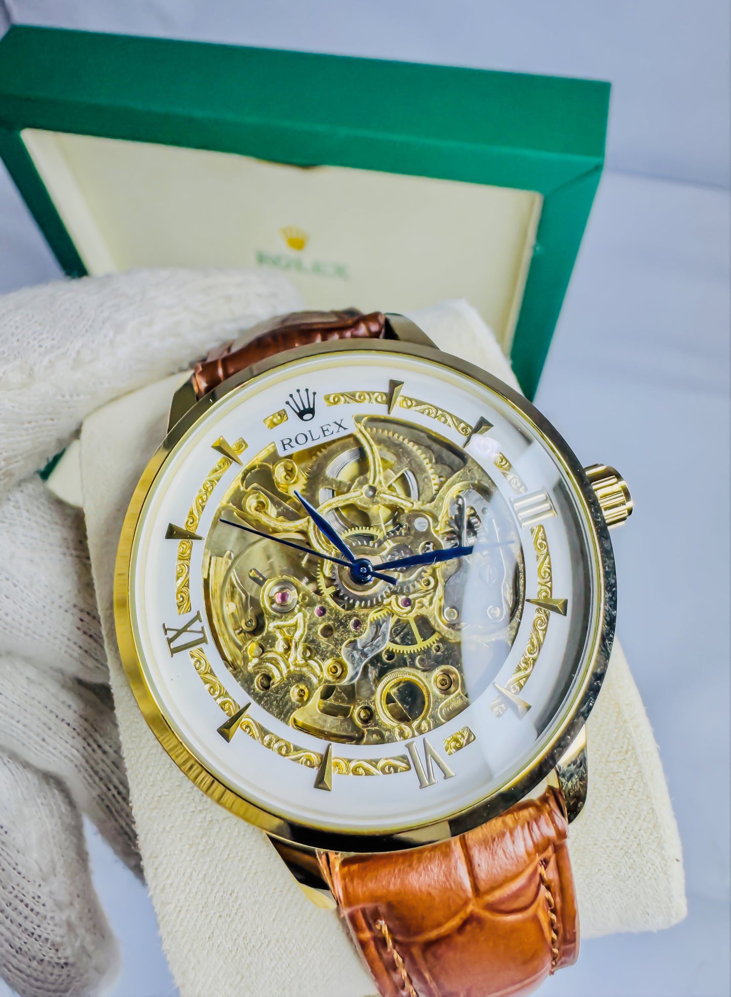 Automatic Skeleton – Brown Leather Edition