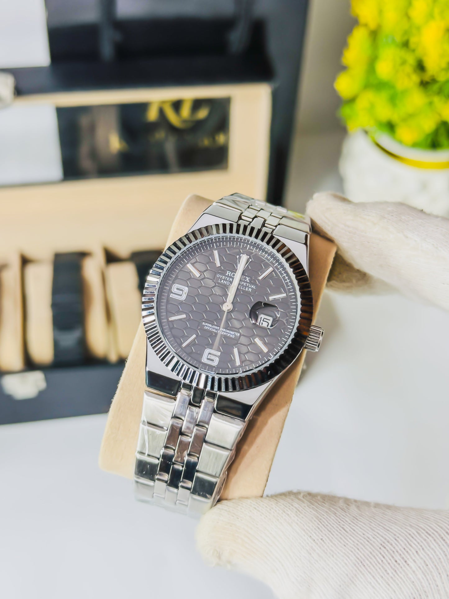 Land Dweller - Premium Silver & Black Dial Edition