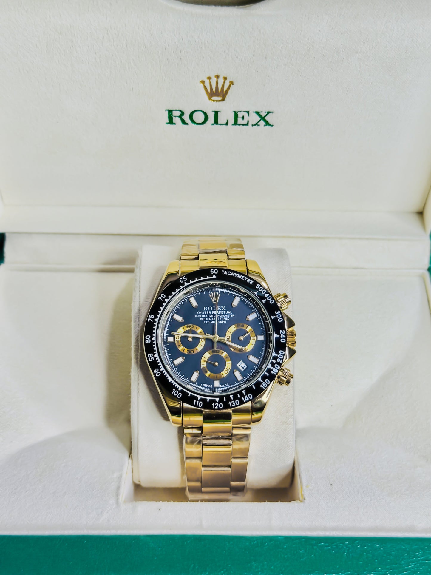 Daytona Golden - Black Dial Chronograph Edition