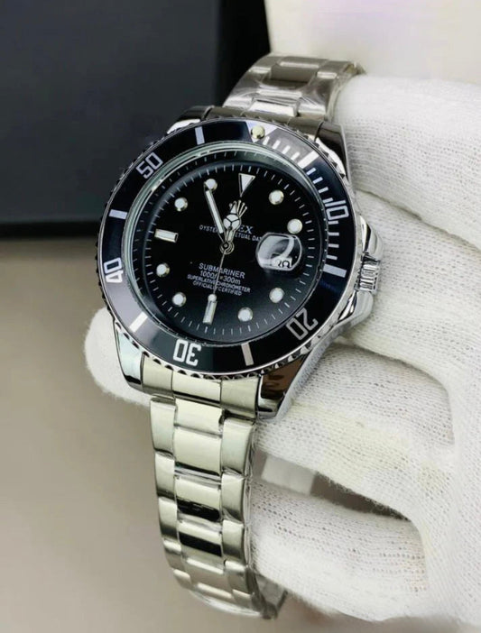 Submariner Silver - Black Dial Edition