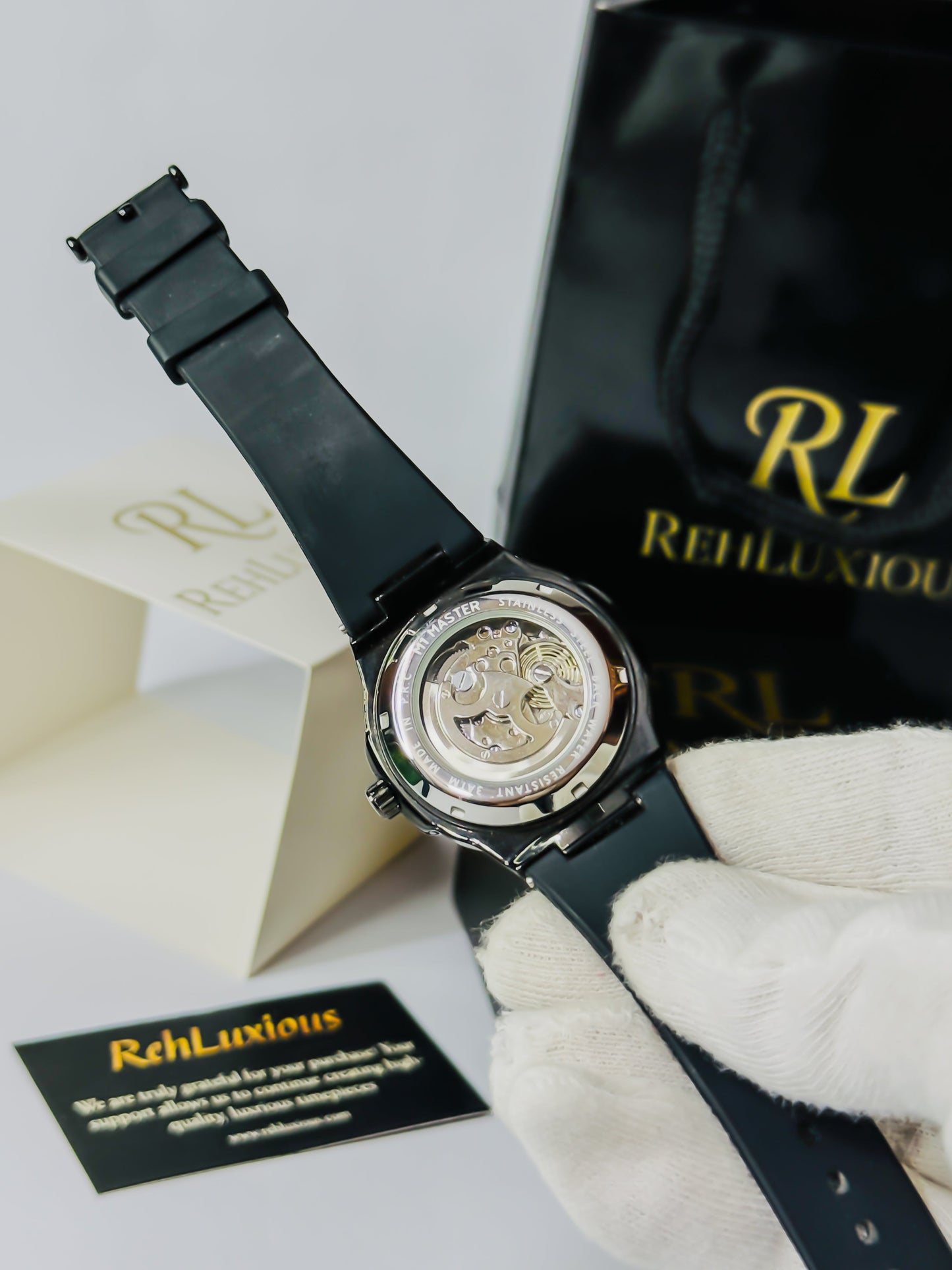 Original Automatic Skeleton Watch - Black Edition