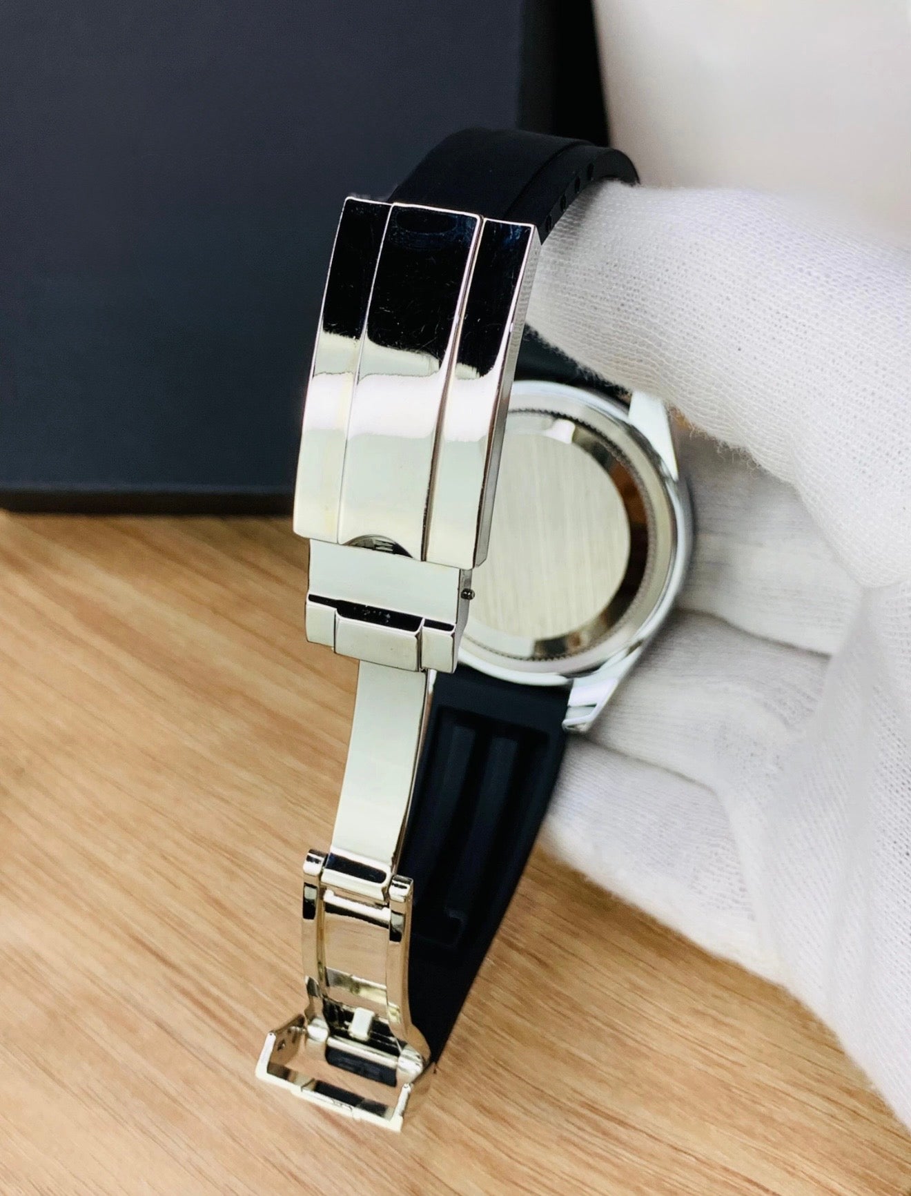 Black & Silver - Chronograph Strap Edition