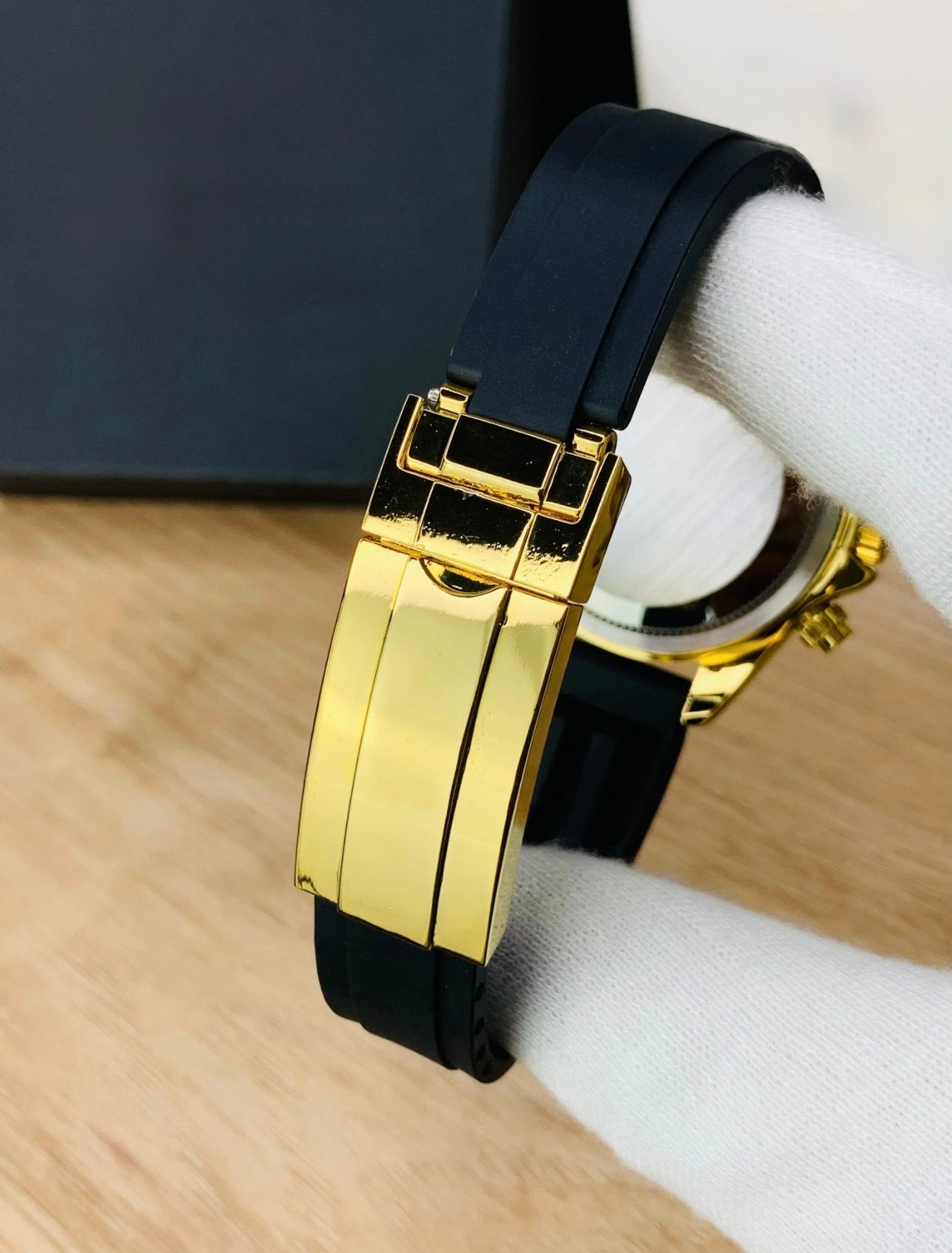 Black & Golden - Chronograph Strap Edition