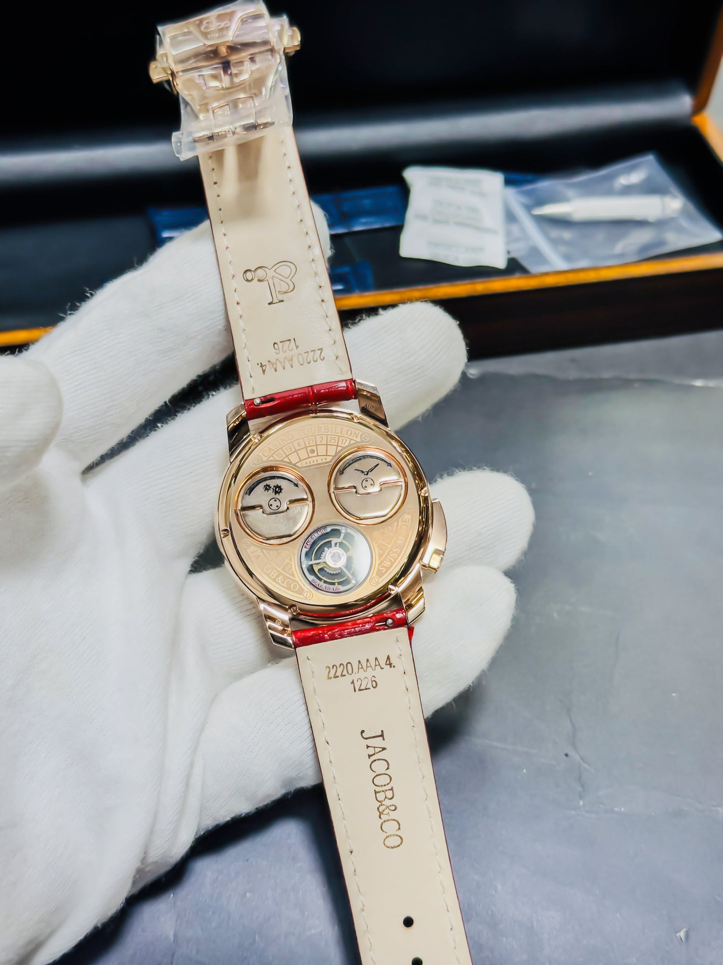 J&Co Casino – Luxury Red Edition Watch