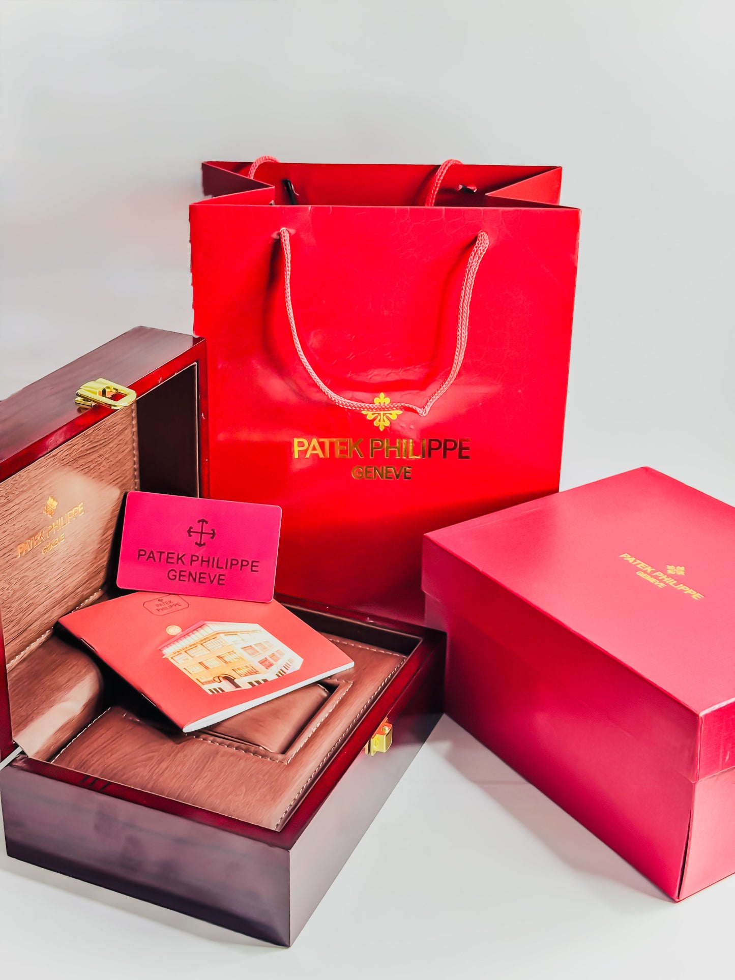 Premium Patek Philippe-Style Watch Packaging