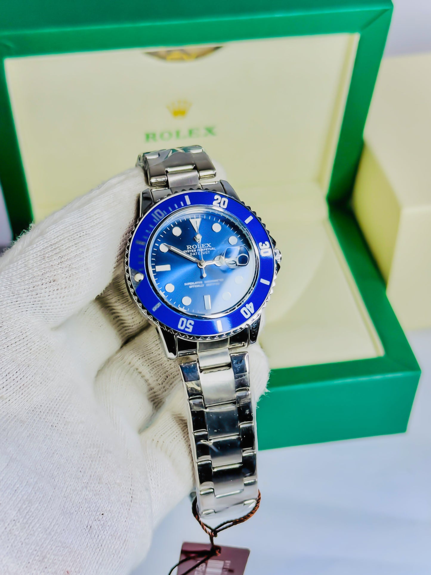 DeepSea Noir – Premium Silver-Blue Edition