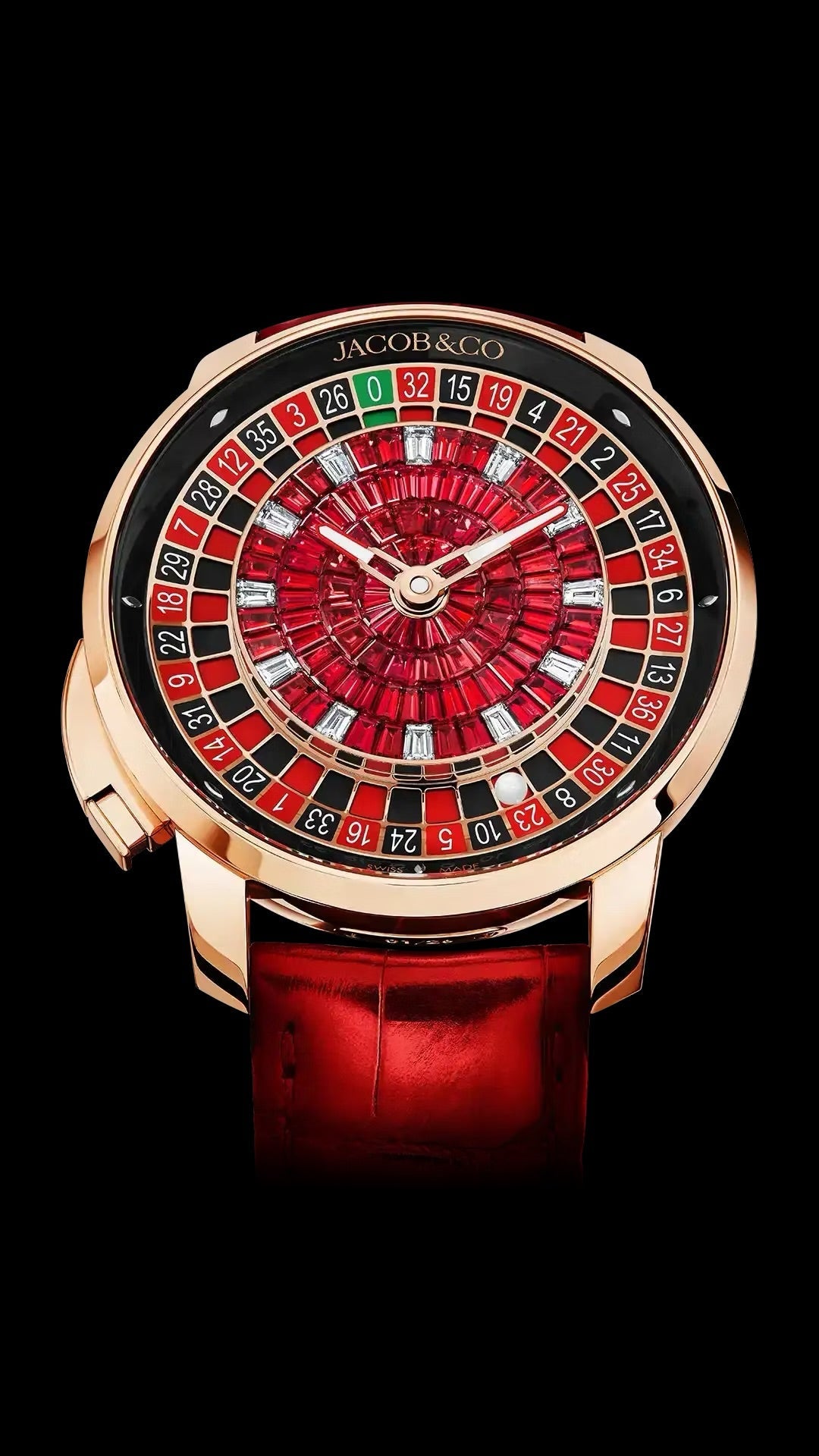 J&Co Casino – Luxury Red Edition Watch