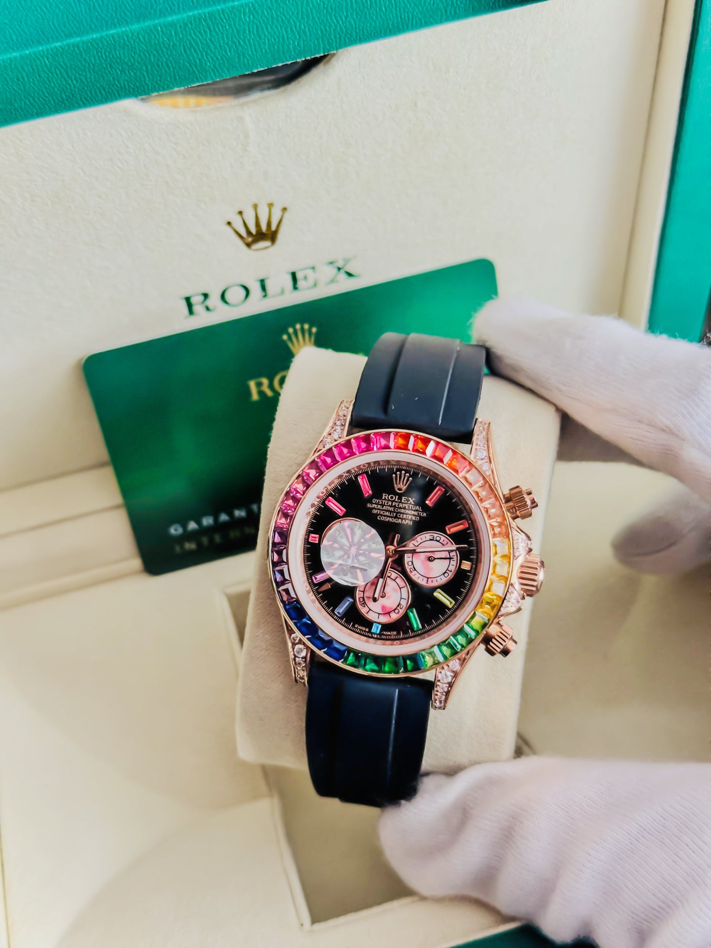 Rainbow Daytona | Luxury Strap Edition