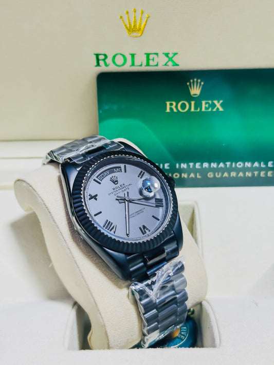 Rlx Black Day-Date | Premium Automatic Edition