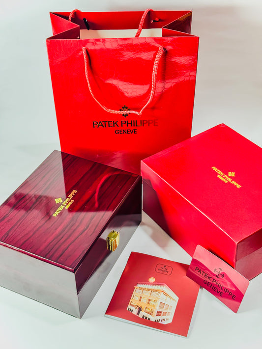 Premium Patek Philippe-Style Watch Packaging