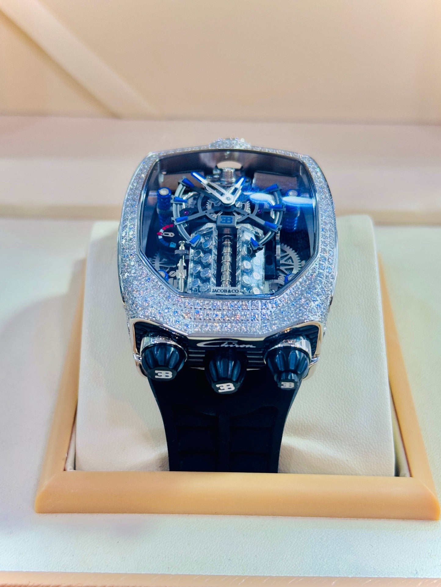 Bugatti Chiron Skeleton – Iced Out Edition