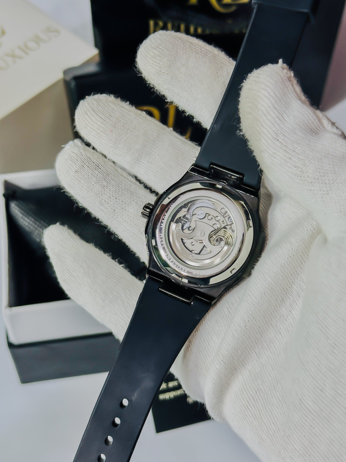 Original Automatic Skeleton Watch - Black Edition