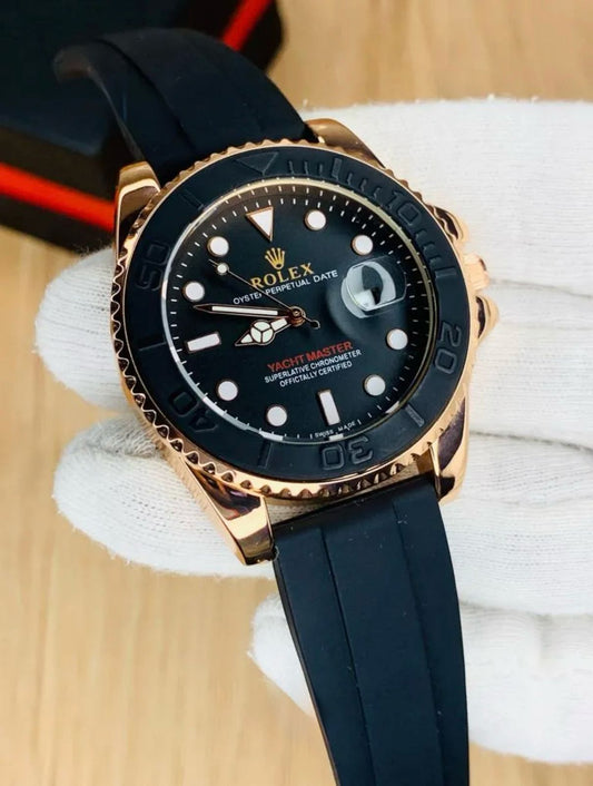 Yacht Master – Black & Rose Gold Edition